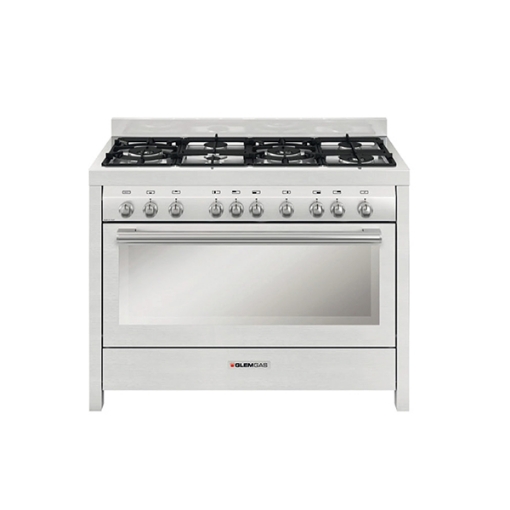 Picture of Glemgas Gas Cooker 6 burners 120X60cm GLMLW626RI01AN - Stainless Steel 