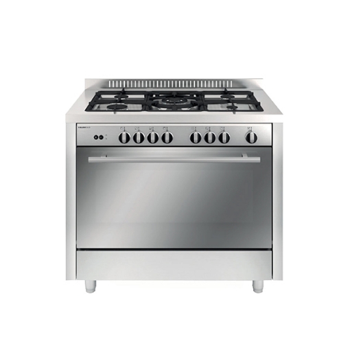 Picture of Glemgas Gas Cooker 5 burners 100X60cm GLMQ1634RI01UT - Stainless Steel