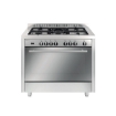 Picture of Glemgas Gas Cooker 5 burners 100X60cm GLMQ1638GI01AG - Stainless Steel