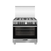 Picture of Glemgas Gas Cooker 5 burners 80X60cm GLSE8634GI01AB - Stainless Steel