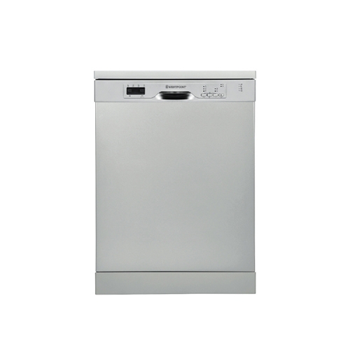 Picture of Westpoint Free Standing Dishwasher 4 Programs, 12 Place Setting, 2 Baskets - Silver