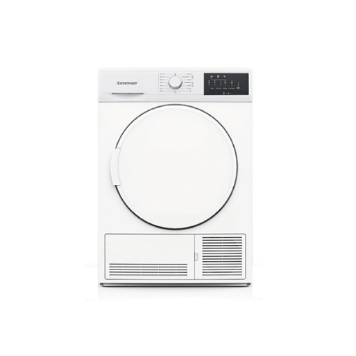 Picture of Westpoint Front loading Condenser Dryer 9 Kg, 15 programs, 113L Drum Capacity, WPWDI-919-ERC - White