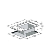 Picture of Startec Built-In Electric Fryer 30cm, STSH3EF-S- Stainless Steel