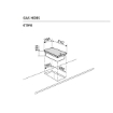 Picture of Glemgas Built-In Electric Fryer 30cm, GLGT3FIX - Stainless Steel