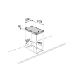 Picture of Glemgas Built-In Electric Barbecue Grill 30cm, GLGT3BIX - Stainless Steel