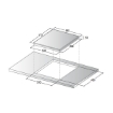Picture of Startec Built-In Gas Hob 60cm, STSH6G3W1VC/S - Stainless Steel