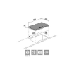 Picture of Glemgas Built-In 5 Burners Gas Hob 90cm, GLGT951HIX - Stainless Steel
