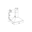 Picture of Glemgas Built-In Hood 90cm, GLGHP940IX - Stainless Steel