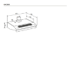 Picture of Glemgas Built-In Hood 60cm, GLGHC65IX - Stainless Steel