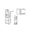 Picture of Glemgas Built-In Microwave 25L, GLGMI253IX013 - Stainless Steel