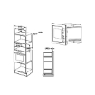 Picture of Glemgas Built-In Microwave 34L, GLGMI340IX013 - Stainless Steel