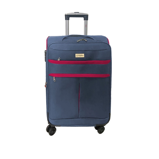 Picture of FLYLITE 4TWSFT TROLLEY(L)C.LOCK-NAVY RED 28"