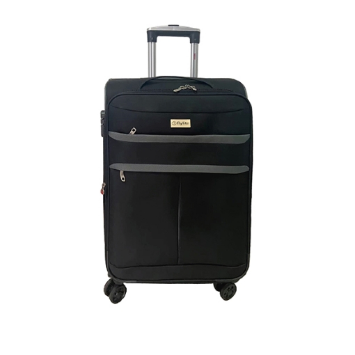 Picture of FLYLITE 4TWSFT TROLLEY(L)C.LOCK-BLACK GREY 28"