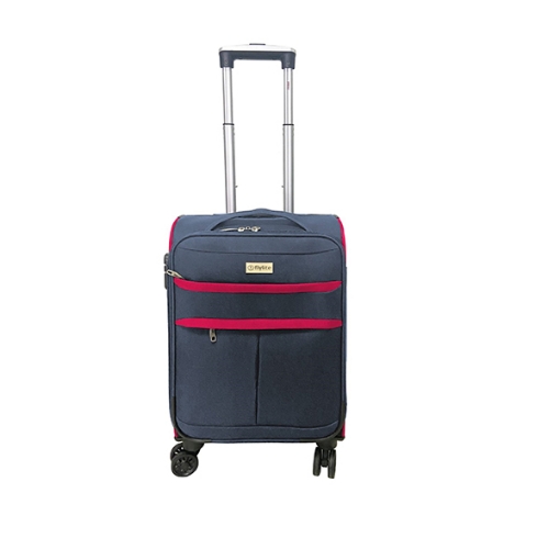 Picture of FLYLITE4TWSFT TROLLEY(C)C.LOCK-NAVY RED 20"