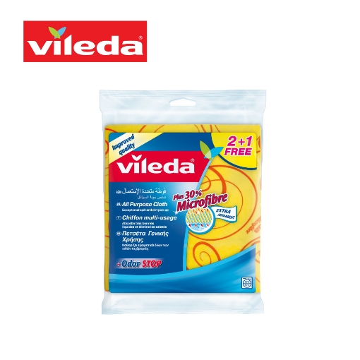 Picture of Vileda All Purpose Wiping Cloth 2+1 FREE
