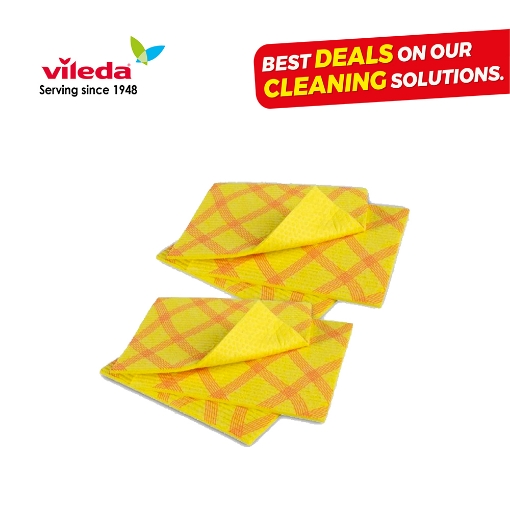 Picture of Vileda All Purpose Wiping Cloth 4+2Pcs
