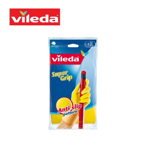 Picture of Vileda Super Grip Durable Gloves Large Size