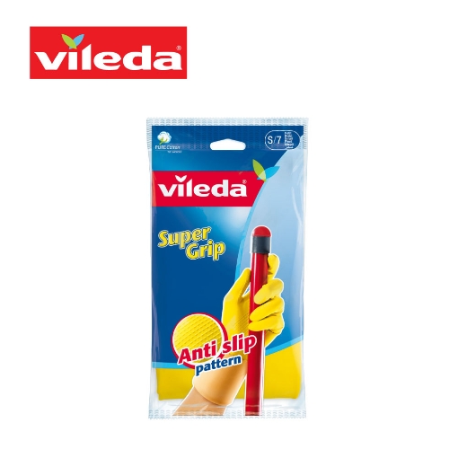 Picture of Vileda Super Grip Durable Gloves Small Size
