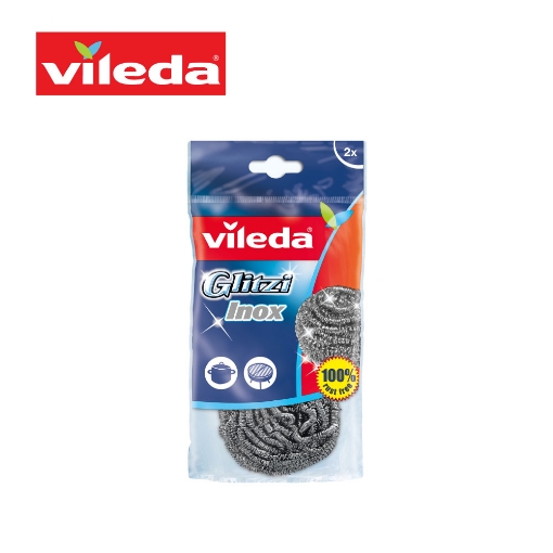 Picture of Vileda Inox Metallic Spiral Scourer 2Pcs