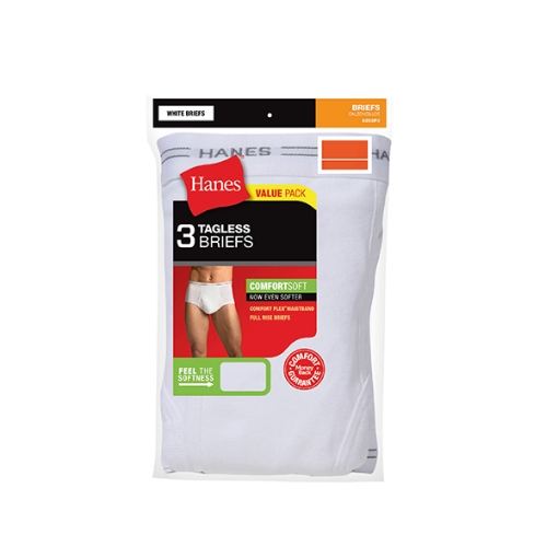 Picture of Hanes Pack of 3 Red Label Brief