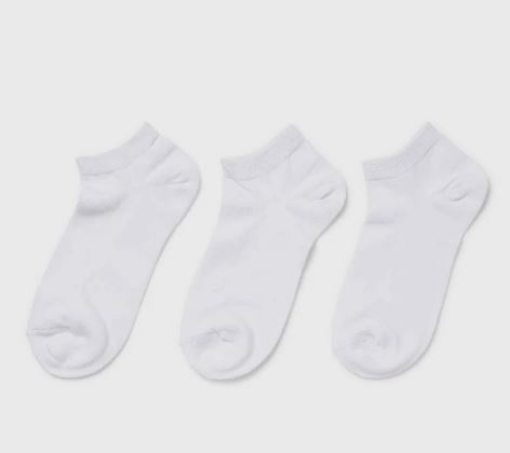 Picture of Portfofino Pack of 3 single-colour ankle socks White