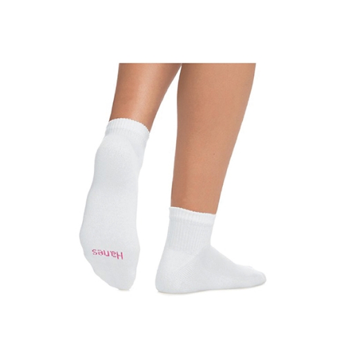 Picture of Hanes Ultimate Core Cushioned Ankle Socks Ext Pack of 6, 8-12