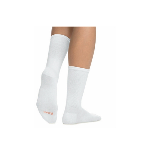 Picture of Hanes Ultimate Core Cushioned Crew Socks Pack Of 6, 5-9