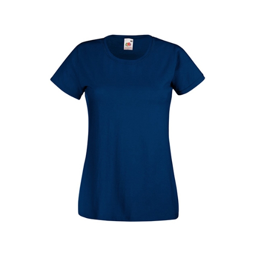 Picture of Fruit of the Loom Lady-Fit Value weight Tee, Navy