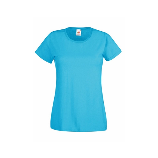 Picture of Fruit of the Loom Lady-Fit Value weight Tee, Royal Blue