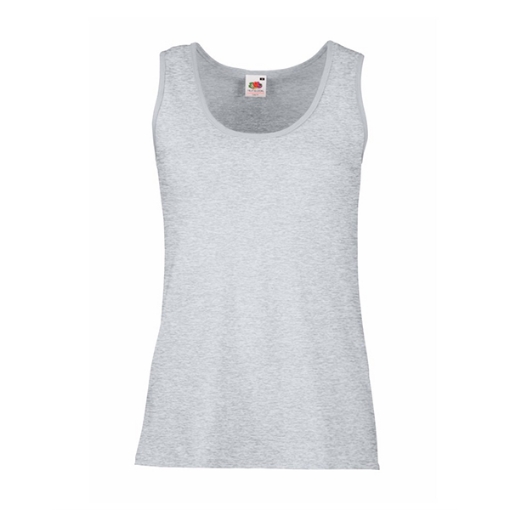 Picture of Fruit of the Loom Lady-Fit Value weight Athletic Vest, Heather Grey