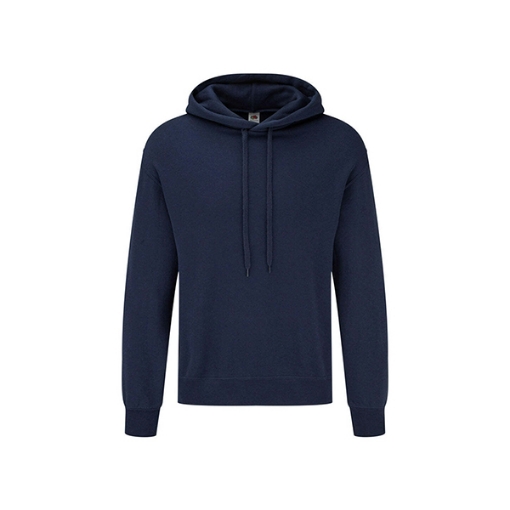 Picture of Fruit of the Loom Classic Hooded Basic Sweatshirt, Navy