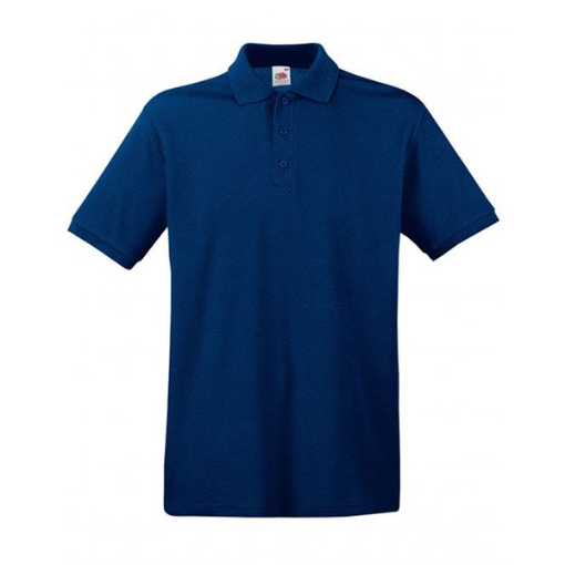 Picture of Fruit of the Loom Premium Short Sleeve Polo Shirt-Navy