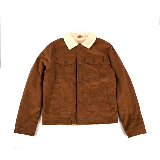 Picture of Mens Corduroy Jacket, Brown