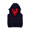 Picture of Mens Puffer Vest Hooded, Navy
