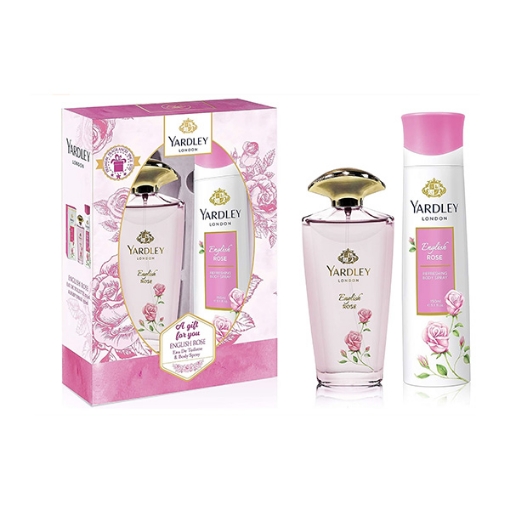 Picture of Yardley Eng.Rose EDT 125ML + Body Spray 150ML