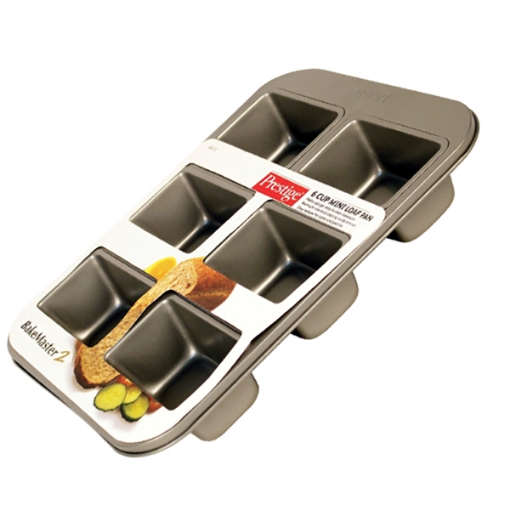 Picture of Prestige Bakemaster 2/ 6 Cup Mini Loaf Pan Bw51304