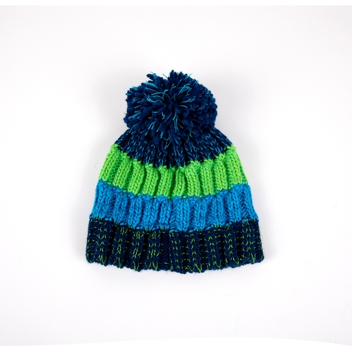 Picture of Baby Knitted Pom Hat, Green