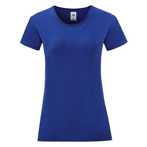 Picture of Fruit of the Loom Ladies Iconic 150 Tee, Cobalt Blue