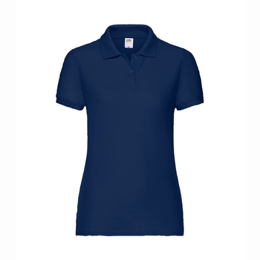 Picture of Fruit of the Loom Lady-Fit 65:35 Polo, Navy