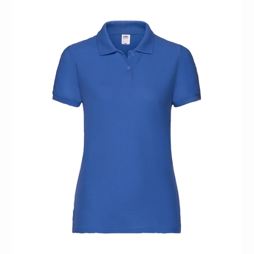 Picture of Fruit of the Loom Lady-Fit 65:35 Polo, Royal Blue