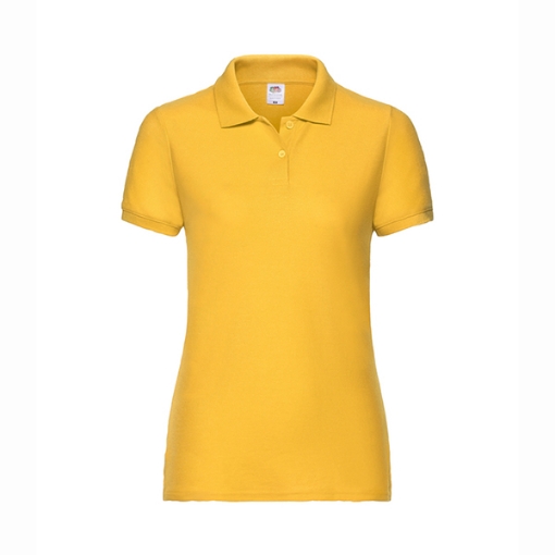Picture of Fruit of the Loom Lady-Fit 65:35 Polo, Sunflower