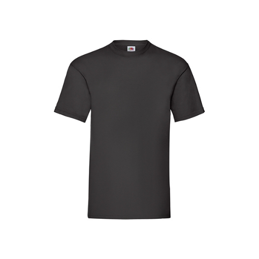 Picture of Fruit of the Loom T-Shirt Short Sleeve Valueweight, Black