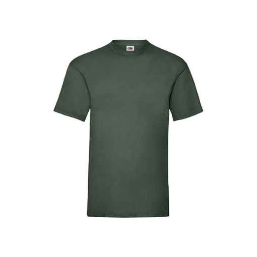 Picture of Fruit of the Loom T-Shirt Short Sleeve Valueweight, Bottle Green