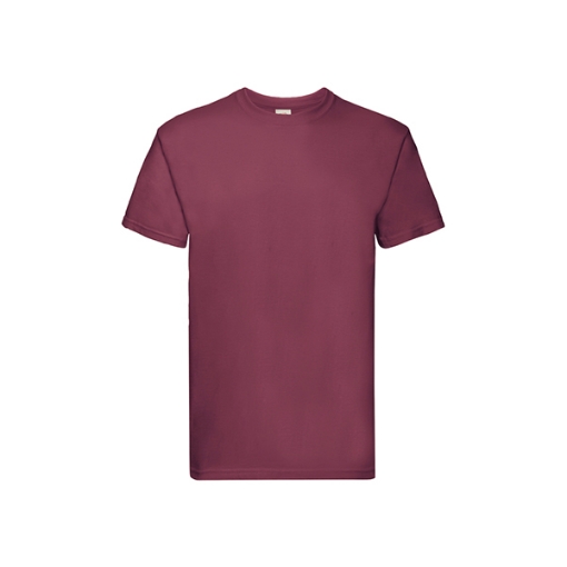 Picture of Fruit of the Loom T-Shirt Short Sleeve Super Premium, Burgundy
