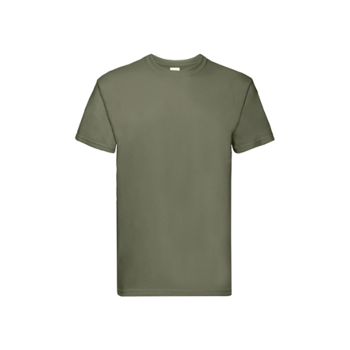 Picture of Fruit of the Loom T-Shirt Short Sleeve Super Premium, Olive