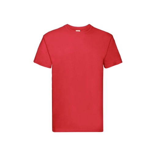 Picture of Fruit of the Loom T-Shirt Short Sleeve Super Premium, Red