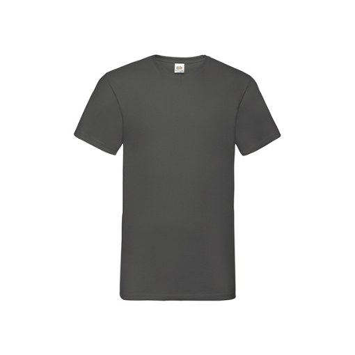 Picture of Fruit of the Loom T-Shirt Short Sleeve V-Neck Valueweight, Light Graphite
