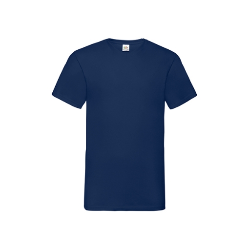 Picture of Fruit of the Loom T-Shirt Short Sleeve V-Neck Valueweight, Navy