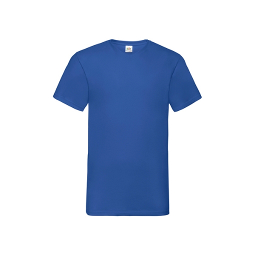 Picture of Fruit of the Loom T-Shirt Short Sleeve V-Neck Valueweight, Royal Blue
