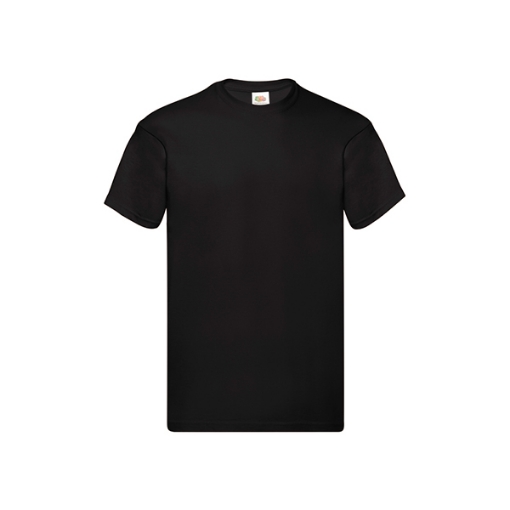 Picture of Fruit of the Loom T-Shirt Short Sleeve Original, Black
